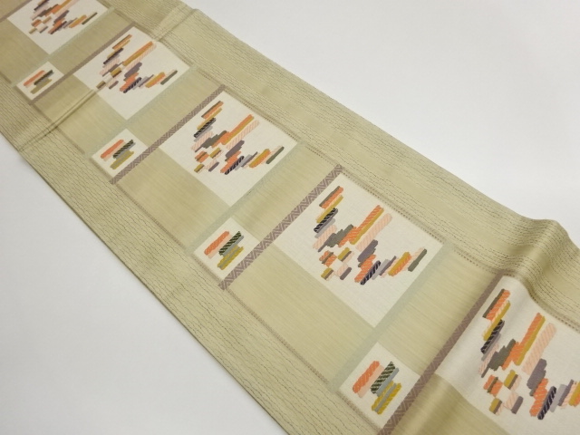 JAPANESE FUKURO OBI / WOVEN ABSTRACT